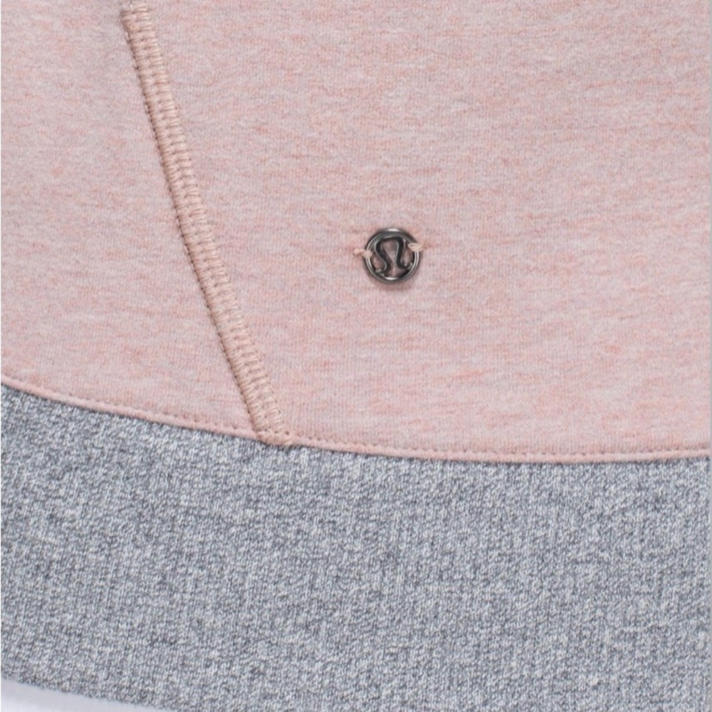 EUC! LULULEMON 🍋 Women’s Crew Love Pullover Heathered Berry/Medium Grey Size 6 - Picture 10 of 10